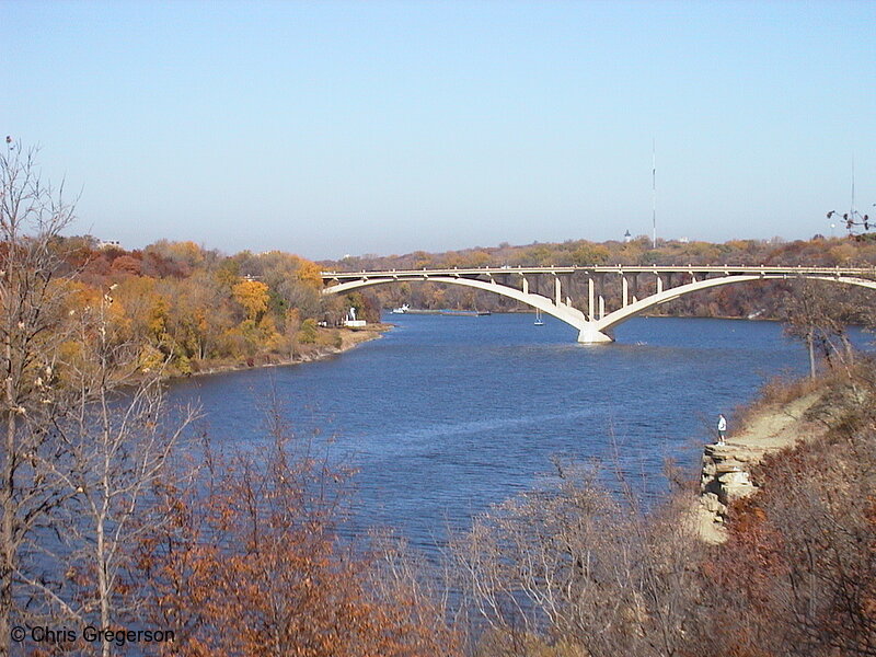 Photo of Mississippi River and Lake Street Bridge(1122)