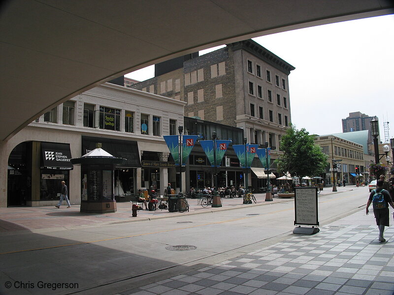 Photo of Nicollet Mall between 9th and 10th Streets(2058)