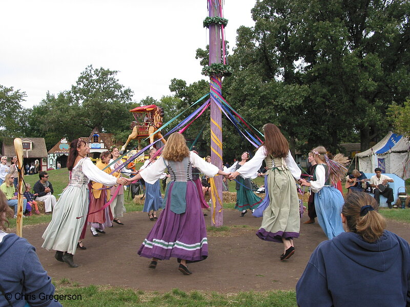 Photo of May Pole Dancers, Minnesota Renaissance Festival(2359)