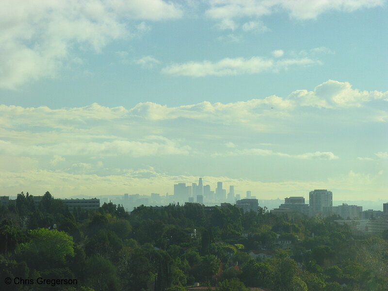 Photo of Los Angeles Skyline from Brentwood(2636)