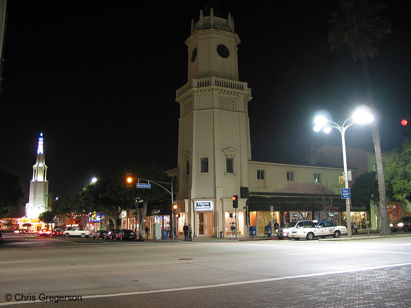 Photo of Westwood Plaza at Night(2674)