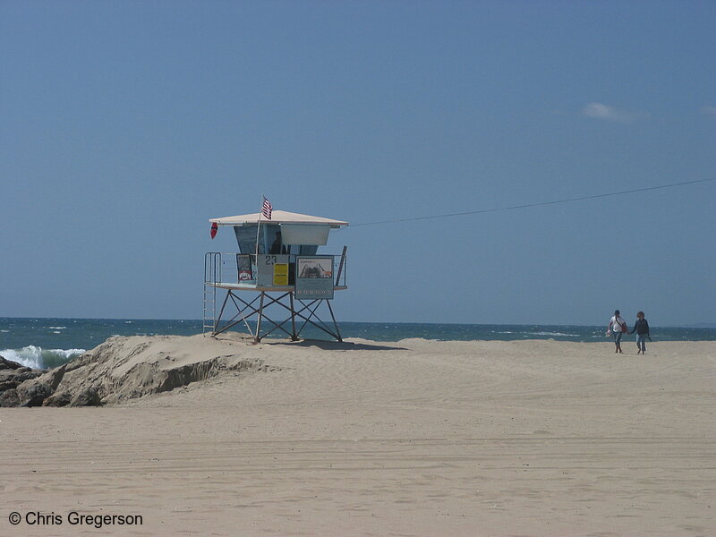 Photo of Lifeguard Station on Venice Beach(2771)