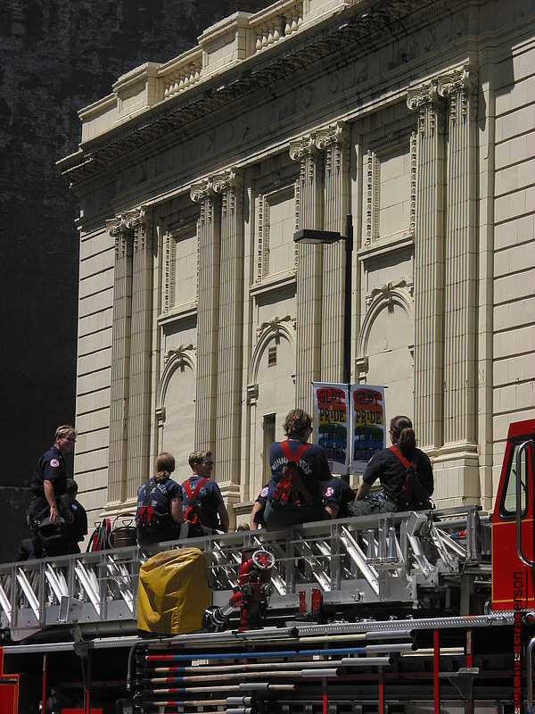 Photo of Fire Engine in the Pride Parade(2813)