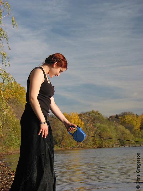 Photo of Woman at the Lake(2940)