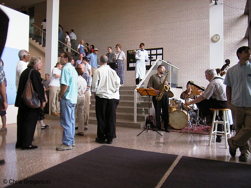 Photo of Band at the MCAD Graduation Reception(300)