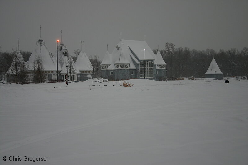 Photo of Lake Harriet Bandshell in Winter(3052)