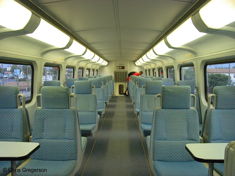 Photo of San Diego Coaster (Train Interior)(3177)