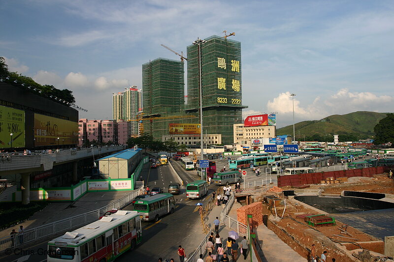 Photo of Jianshe Road and Luohu Bus Terminus(3295)