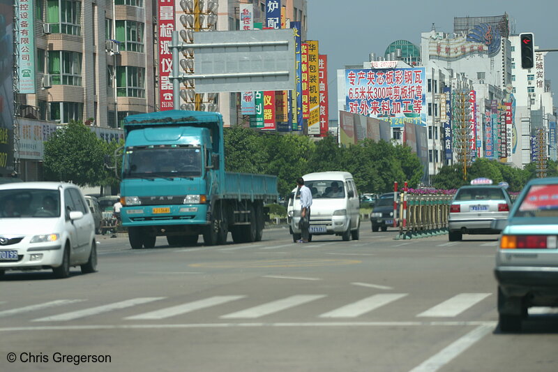 Photo of Street in Taizhou City, China(3375)