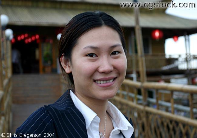 Photo of Jenny Outside Chinese Restaurant(3449)