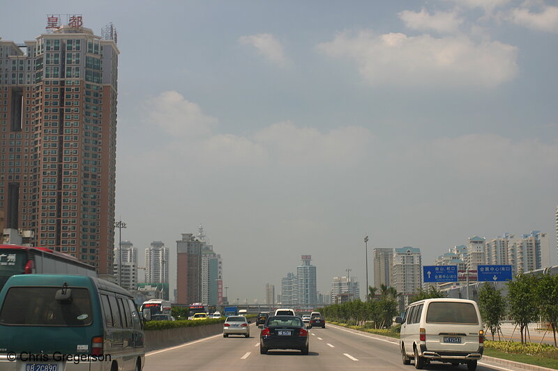 Photo of Binhe Avenue in Shenzhen, China(4224)