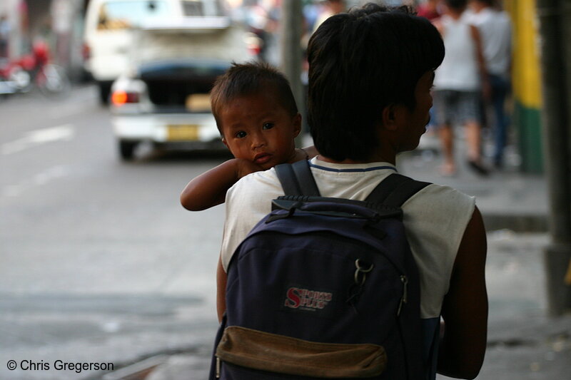 Photo of Crying Child in Manila(4572)