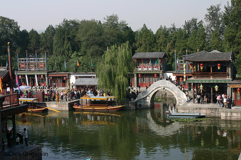 Photo of Back Lake and Suzhou Street, Summer Palace, Beijing(5157)