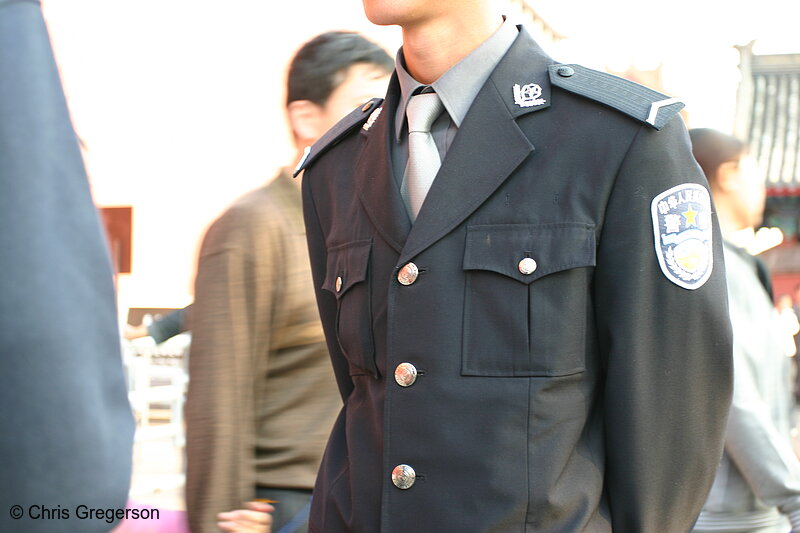 Photo of Security Officer in China(5179)