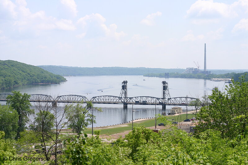 Photo of St. Croix River Valley and the StillWater Lift Bridge(5421)