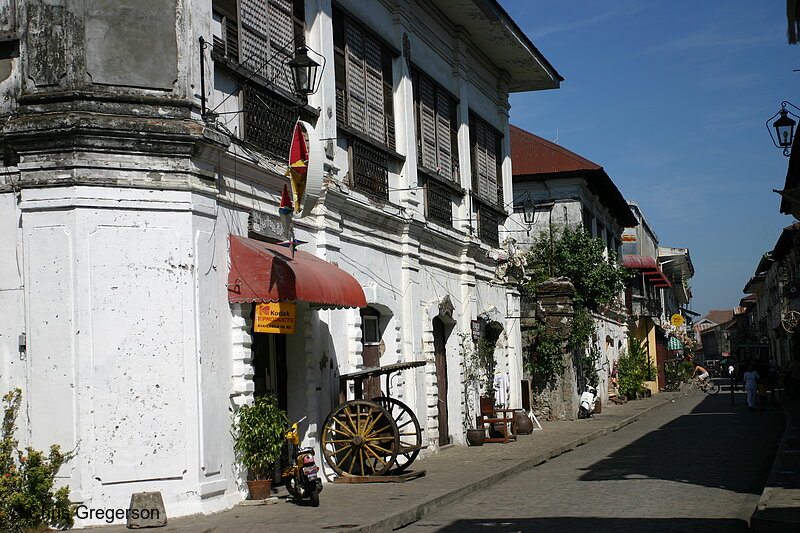 Photo of A Lane of Spanish-Style Houses in Vigan, the Philippines(5572)