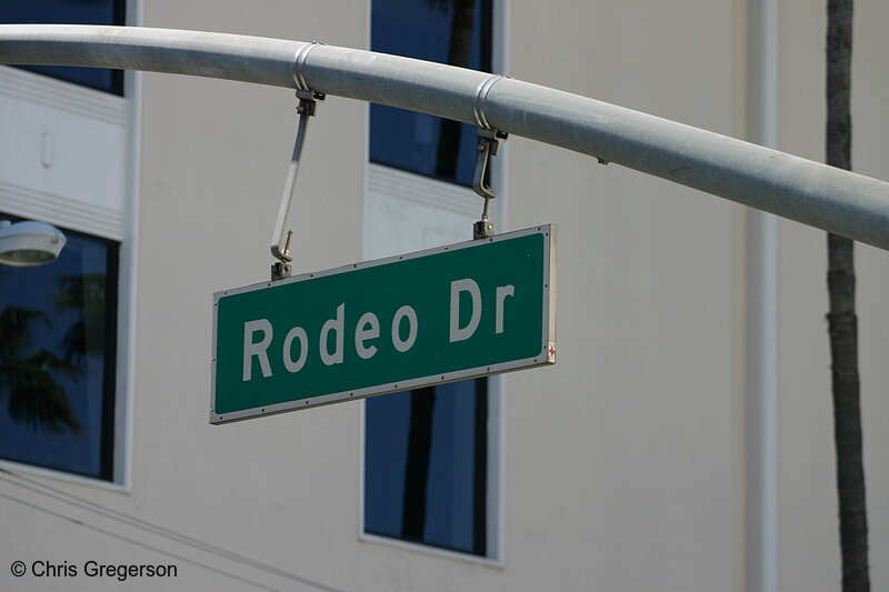 Photo of Sign for Rodeo Drive in Los Angeles(5622)