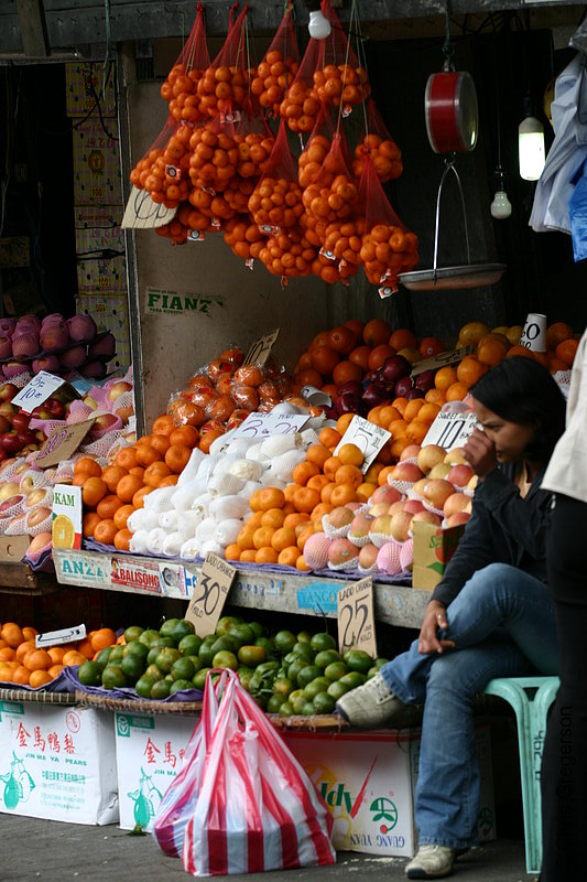 Photo of A Variety of Delicious Fruits Sold at Baguio Public Market in Baguio City, Philippines(5781)