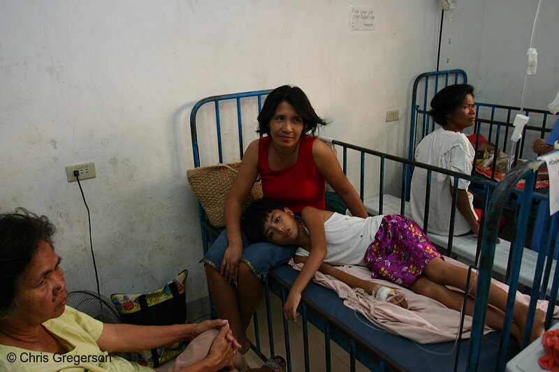 Photo of Mother and Son in Pediatric Ward, Ospital ng Angeles(5961)