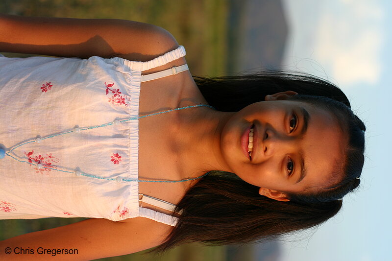 Photo of Ilocana Girl, Ilocos Norte Farm(6716)