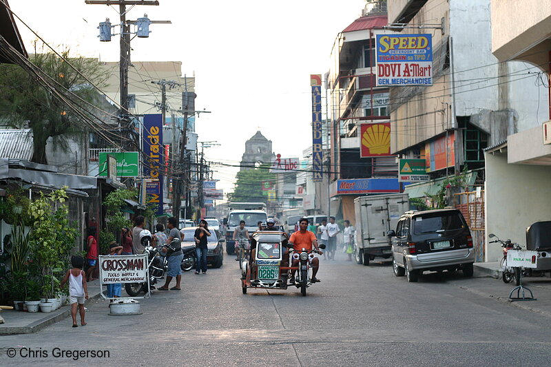 Photo of Street in Downtown Laoag(6752)