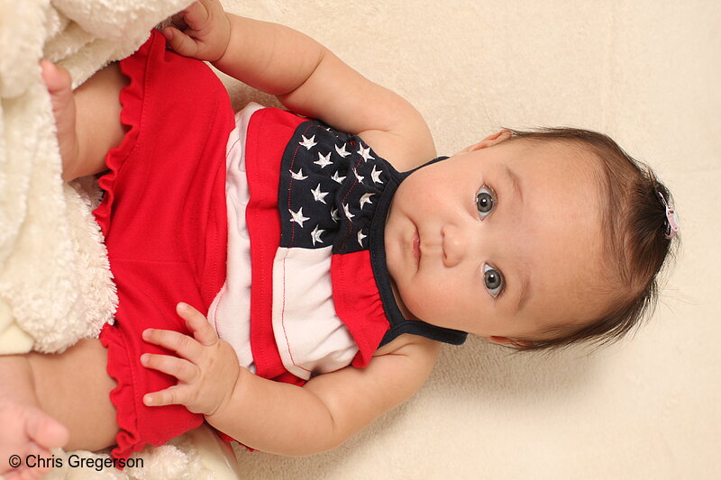 Photo of Patriotic Baby Girl(7132)