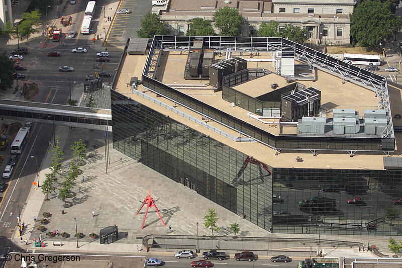 Photo of Overhead View of Wells Fargo Operations Center, Minneapolis(7141)