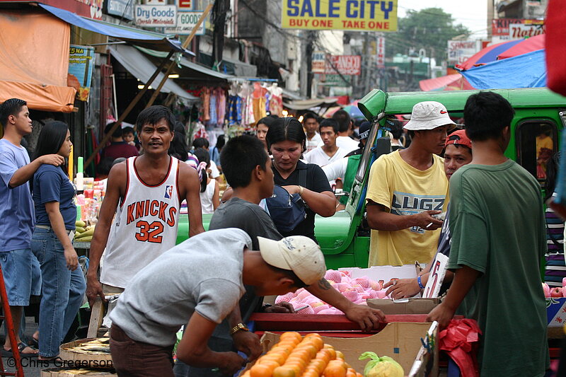 Photo of Street Market in Angeles City, Philippines(7181)