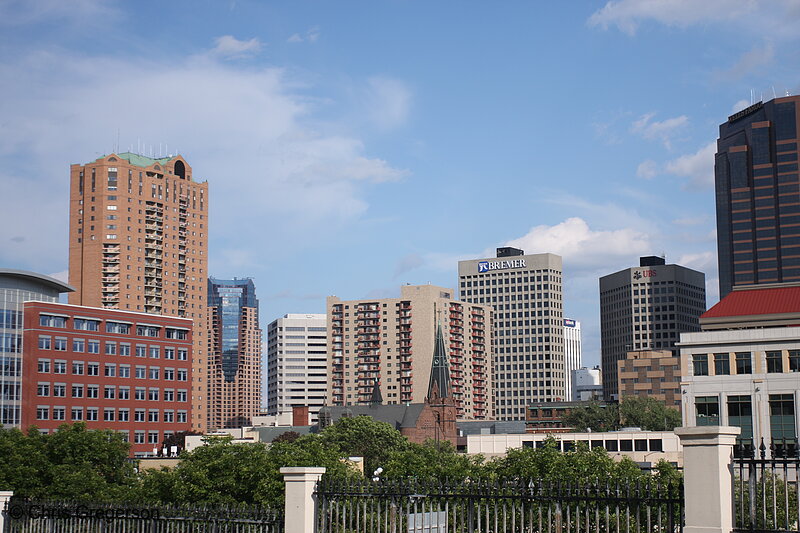 Photo of Downtown St. Paul Skyline from the North(7252)