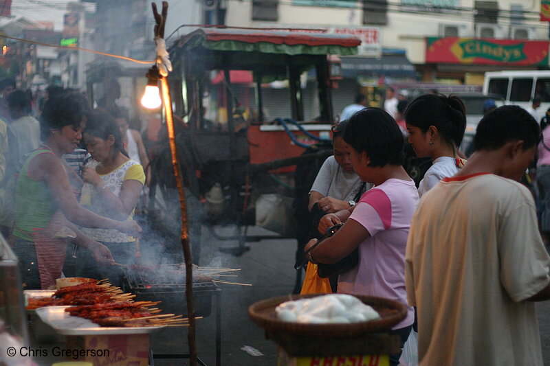 Photo of Street Food in Laoag, The Philippines.(7443)