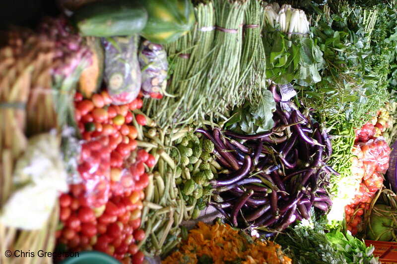 Photo of Fresh Produce, Laoag Public Market, The Philippines(7456)