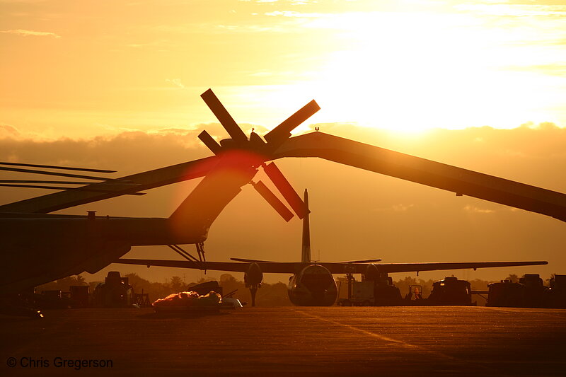 Photo of Sunrise at Clark Air Base, the Philippines(7523)