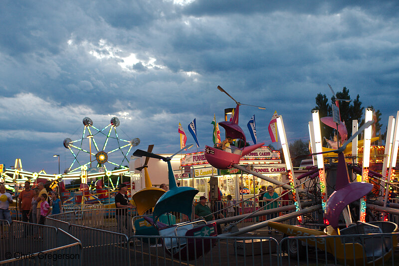 Photo of Fun Fest Midway Rides, New Richmond, WI(7704)