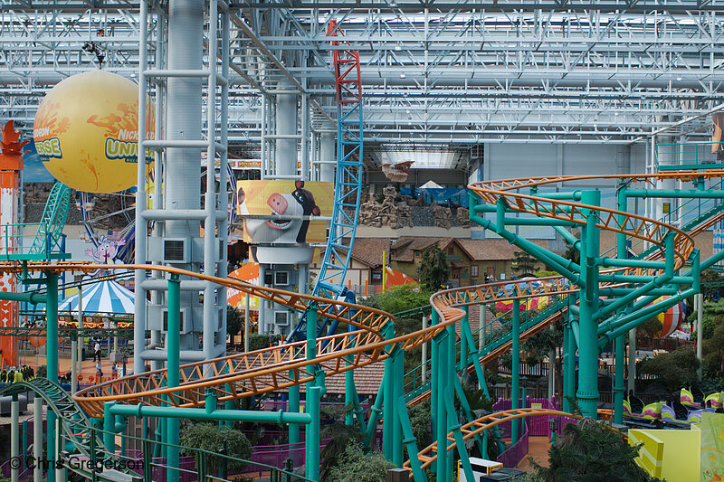 Photo of Nickelodeon Universe Roller Coaster, Mall of American(8079)
